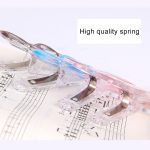10 PCS PP Material Edelstahl Spring Music Note Form Buchclip Deluxe Seitenhalter, zufällige Farblieferung – Bild 3