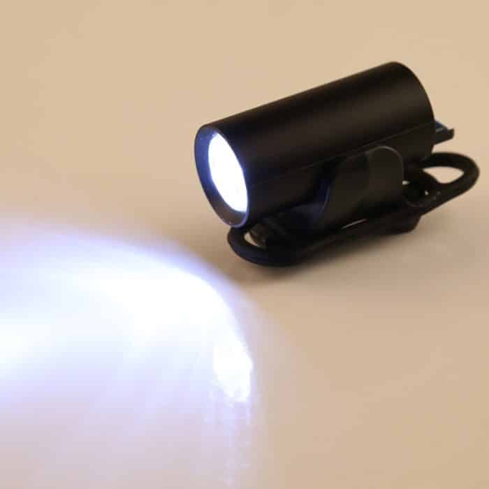 120 LM IPX5 Wasserdichtes Fahrradlicht 4-Modus-LED-Fahrrad-Frontlicht, weißes Licht – Bild 6