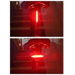 RAYPAL RPL-2261 100LM Rotlicht COB LED USB Wiederaufladbar 6 Modi Fahrrad Rücklicht Warnleuchte mit Lenkerhalterung – Bild 8