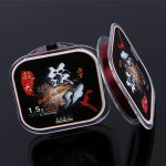 1,5 C, 0,203 mm, 2,46 kg Knotenspannung, 2,99 kg gerade Linienspannung, 50 m starke importierte Rohseide-Nylon-Angelschnur, 1.5C/0.203mm