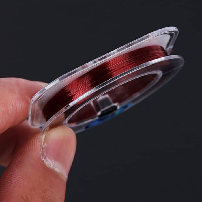 1,5 C, 0,203 mm, 2,46 kg Knotenspannung, 2,99 kg gerade Linienspannung, 50 m starke importierte Rohseide-Nylon-Angelschnur, 1.5C/0.203mm – Bild 2