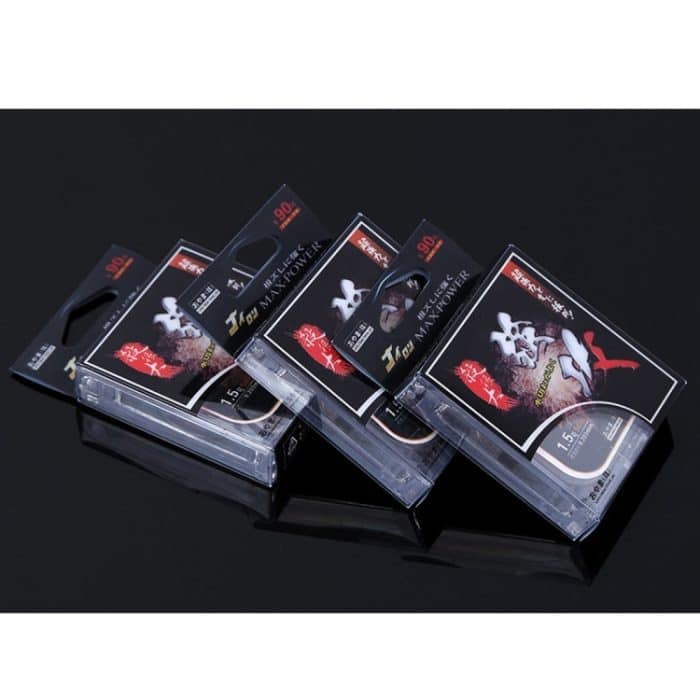 1,5 C, 0,203 mm, 2,46 kg Knotenspannung, 2,99 kg gerade Linienspannung, 50 m starke importierte Rohseide-Nylon-Angelschnur, 1.5C/0.203mm – Bild 5