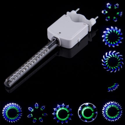 14 LEDs 40 bunte Muster Fahrradradlicht