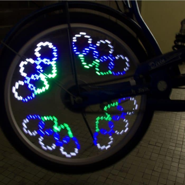 14 LEDs 40 bunte Muster Fahrradradlicht – Bild 9
