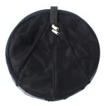 Camping Picknick Klappgeschirr Gemüse Obst trocken Netz hängend Mesh Geschirrtrockner Regal (schwarz) – Bild 4