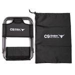 Outdoor Fishing Tragbarer Klappsitz Hocker Rucksack aus Aluminiumlegierung Stuhl – Bild 4