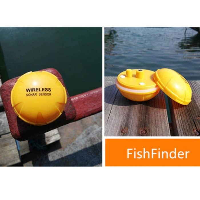Bluetooth Fish Detector 125KHz Sonarsensor 0,6-36 m Tiefenortung Fishes Finder Alarm für iOS- und Android-Handys – Bild 5