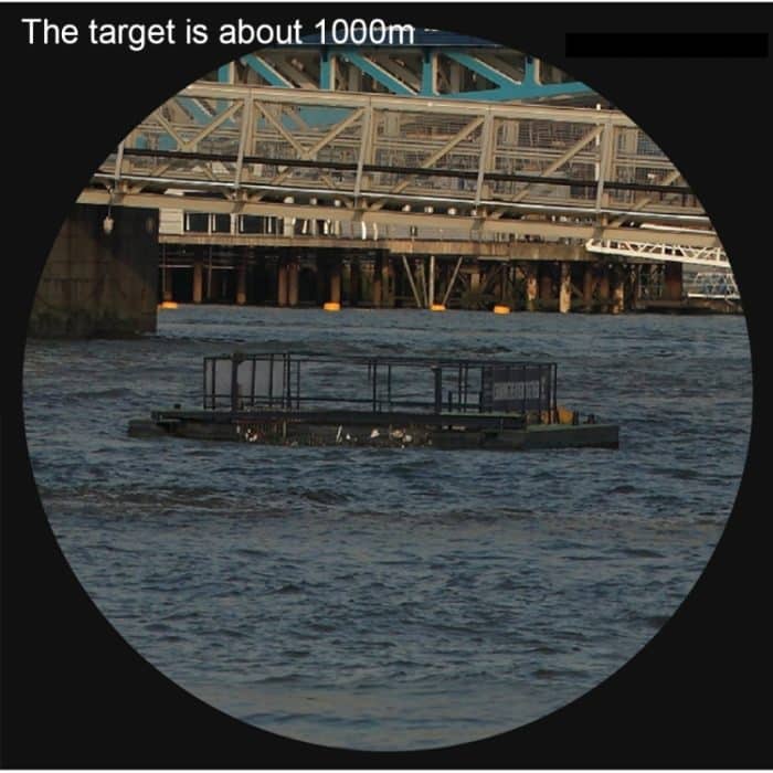 2,5 x 17,5 mm Mini-Taschen-Miniatur-Teleskop mit Fingerschnalle, 2.5x17.5 Black, 2.5x17.5 Gold – Bild 9