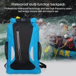 Wasserdichte Outdoor-Trockentasche mit zwei Schultergurten, Trockensack, PVC-Fasstasche, Fassungsvermögen: 25 l – Bild 7