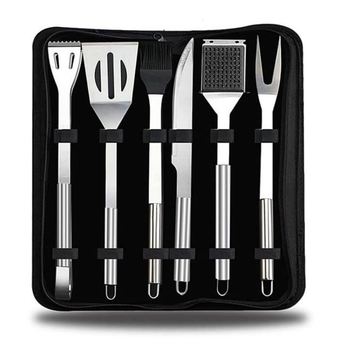 6 in 1 Outdoor Geschirr Set Camping Barbecue Geschirr Picknick Tool Set – Bild 1
