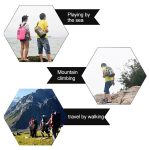 Wasserdichter Outdoor-Beutel, Trockensack, PVC-Fasstasche, Fassungsvermögen: 2 l, Capacity: 2L (Black), Capacity: 2L (Dark Blue), Capacity: 2L (Orange), Capacity: 2L (Pink), Capacity: 2L (Green), Capacity: 2L (Sky Blue), Capacity: 2L (Yellow) – Bild 9