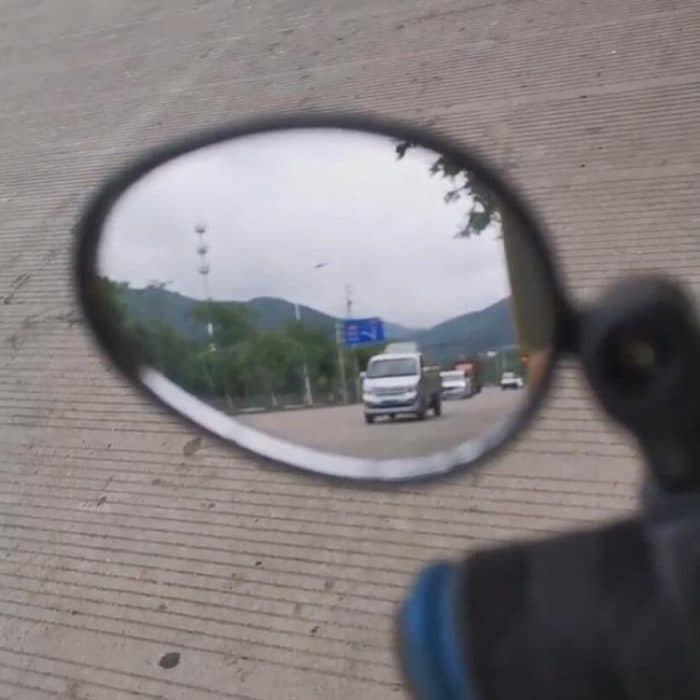 360-Grad-Drehung Mountainbike Fahrrad Schnellverschluss Silikon Rückspiegel – Bild 5