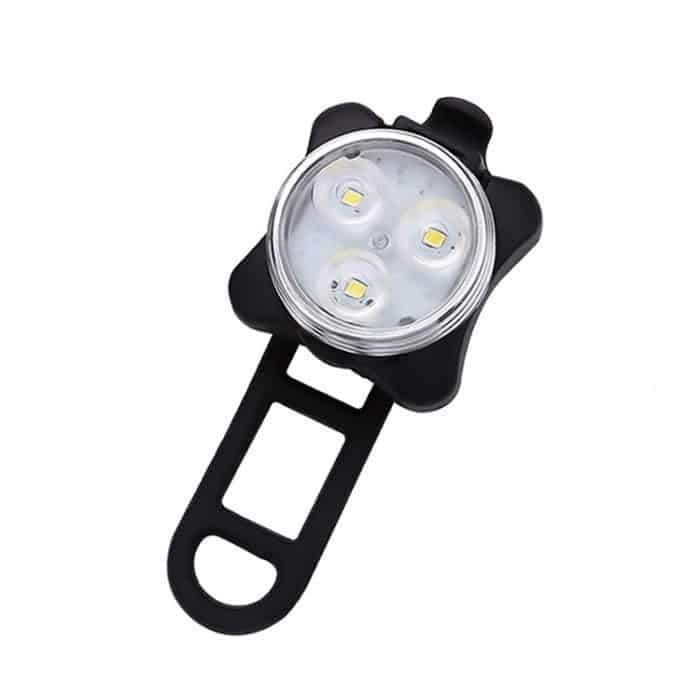 COB Lamp Bead 160LM Weißlicht USB-Aufladung Vierstufiges wasserdichtes Fahrradscheinwerfer- / Rücklichtset – Bild 2
