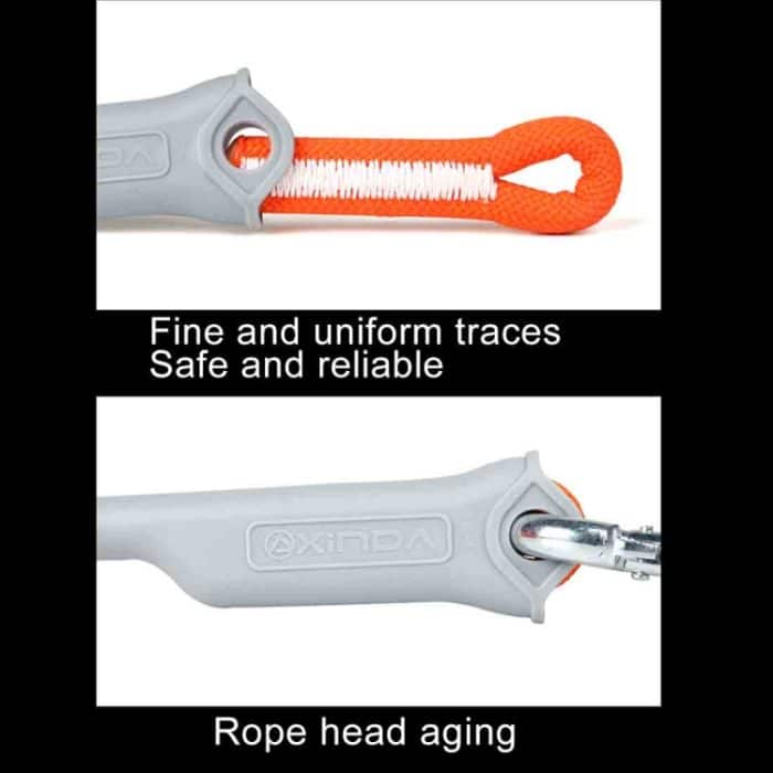 Outdoor-Kletter-Wanderzubehör Hochfestes Zusatzseil-Sicherheitsseil, Durchmesser: 6 mm, Länge: 15 m, zufällige Farbe – Bild 3