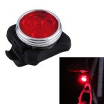 COB Lamp Bead 160LM USB-Aufladung Wasserdichtes Viergang-Fahrradscheinwerfer- / Rücklichtset, Rotlicht 650MA