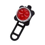 COB Lamp Bead 160LM USB-Aufladung Wasserdichtes Viergang-Fahrradscheinwerfer- / Rücklichtset, Rotlicht 650MA – Bild 2