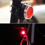 COB Lamp Bead 160LM USB-Aufladung Wasserdichtes Viergang-Fahrradscheinwerfer- / Rücklichtset, Rotlicht 650MA – Bild 8