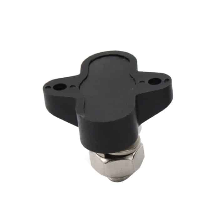 Einzelne Hochleistungs-Klemmenbolzen Schwarze M10-Sammelschiene für Auto / Wohnmobil / Boot – Bild 3