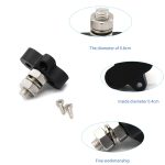 Einzelne Hochleistungs-Klemmenbolzen Schwarze M10-Sammelschiene für Auto / Wohnmobil / Boot – Bild 7