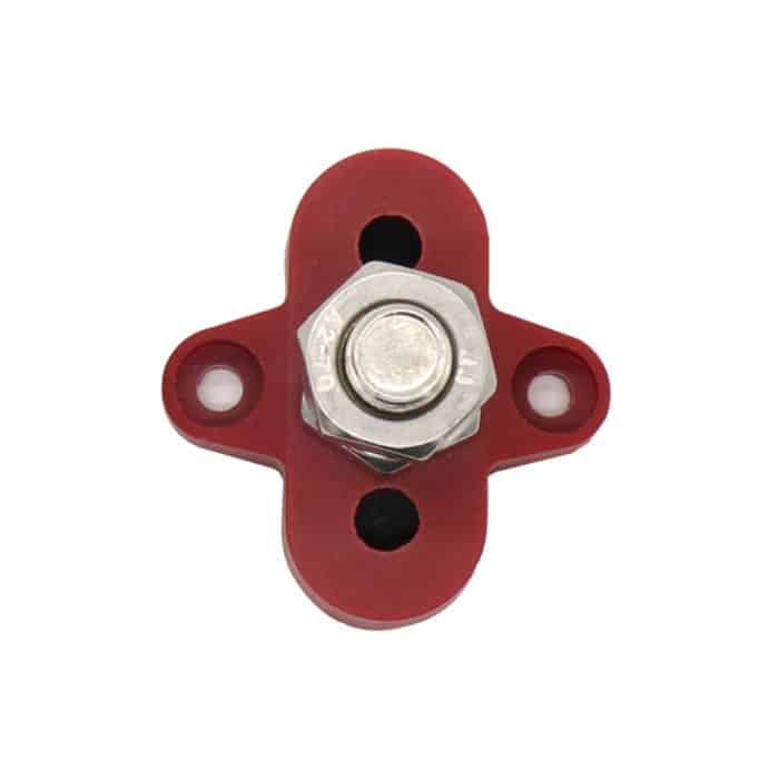 Einzelne Hochleistungs-Klemmenbolzen Rote M10-Sammelschiene für Auto / Wohnmobil / Boot – Bild 4