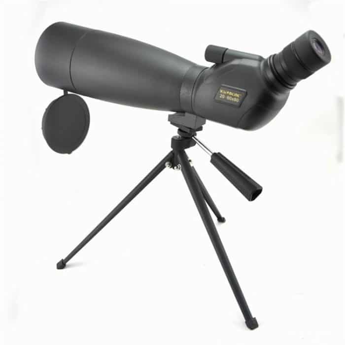 Visionking 20-60x80 Wasserdichtes Spektiv Zoom Bak4 Spektiv Monokular Teleskop für Vogelbeobachtung / Jagd, mit Stativ – Bild 4