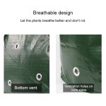 2 Stück 10 Gallonen PE-Beutel zum Anpflanzen von Kartoffeln, Pflanzbeutel für Gemüse, Bauernhof- und Gartenbedarf, Größe: 35 cm x 45 cm, 35cm x 45cm – Bild 5