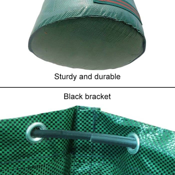 132 Gallonen 500L PP Garten Fallen Leaves Taschen Green Waste Bags, Größe: 80cm x 100cm – Bild 6