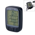 SUNDING 563A Fahrrad, wasserdicht, kabelgebunden, LCD-Bildschirm, leuchtender Kilometerstand, Tachometer, Kilometerzähler, englische Version, 563A(Black), 563A(Blue), 563A(Yellow)