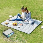 600D wasserdichtes Oxford Falttuch Outdoor Beach Camping Mat Picknickdecke, Größe: 150 * 150cm, zufällige Farblieferung