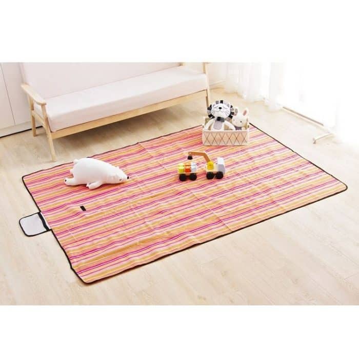 600D wasserdichte Oxford faltbare Stoff Outdoor Camping Camping Matte Picknickdecke, Größe: 150 * 200cm, zufällige Farblieferung – Bild 8