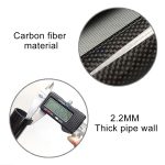 TOSEEK 3K Carbon Mountainbike Rennrad Fahrrad Sitzrohr Sattelstütze Sitzprobe Sitz Pole Fahrrad Armaturen, Größe: 27.2x400mm – Bild 4