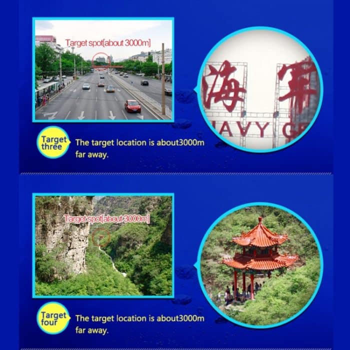 8x30 62 Typ Tragbares professionelles hochauflösendes Fernglas-Teleskop – Bild 7