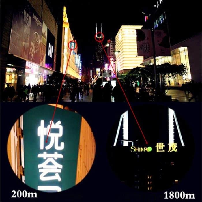 Nikula 7 * 18 Tragbares professionelles High-Times-Monokular-Taschen-Teleskop mit Dual-Focus-Zoom – Bild 7