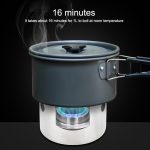 AOTU AT6387 Outdoor Portable Camping Winddichte Alkoholherd – Bild 3