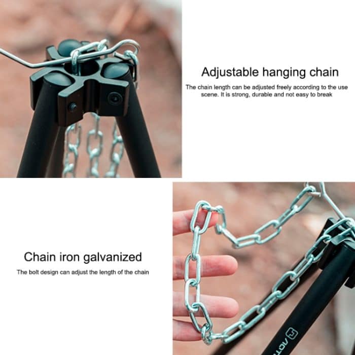 AOTU AT6425 Outdoor Camping Aluminiumlegierung Picknickstativ – Bild 3