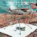 AOTU AT9044 Outdoor Camping Feuerdecke Grill Isoliermatte, Größe: 45 x 45 cm – Bild 4