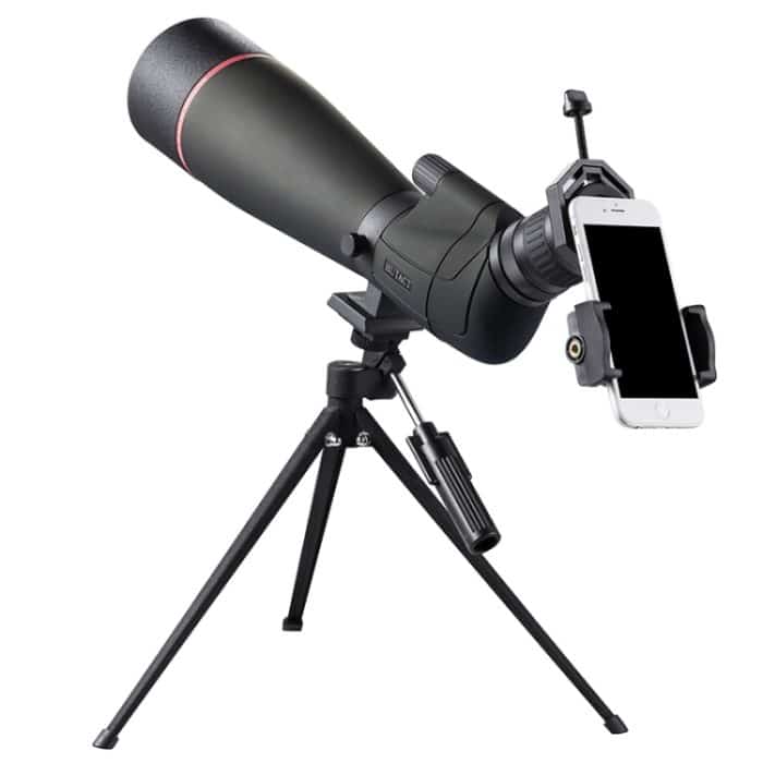 HTK-72 20x-60x High-Definition-Nachtsicht-Zoom-Monokular-Teleskop für Outdoor-Camping-Vogelbeobachtung mit Stativ, 20 x 60 – Bild 3