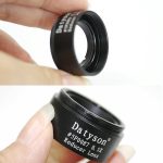 Datyson 5P0087 Astronomisches Teleskopzubehör mit feinem Faden 1,25 Zoll 0,5-fach Defokussierlinsenreduzierer (schwarz) – Bild 5