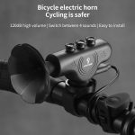 Electronic Cycling Bell Handlebar Horns Rechargeable Electric Bell Waterproof Adjustable Siren, Rechargeable Electric Bell – Bild 2