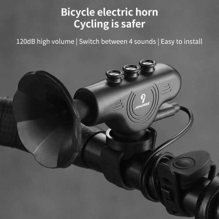Electronic Cycling Bell Handlebar Horns Rechargeable Electric Bell Waterproof Adjustable Siren, Rechargeable Electric Bell – Bild 2