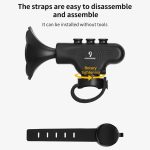 Electronic Cycling Bell Handlebar Horns Rechargeable Electric Bell Waterproof Adjustable Siren, Rechargeable Electric Bell – Bild 9