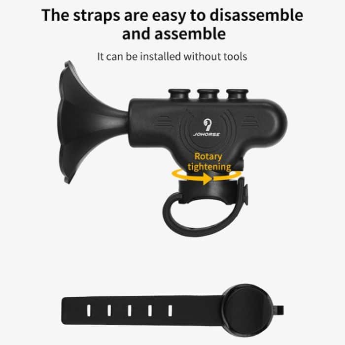 Electronic Cycling Bell Handlebar Horns Rechargeable Electric Bell Waterproof Adjustable Siren, Rechargeable Electric Bell – Bild 9