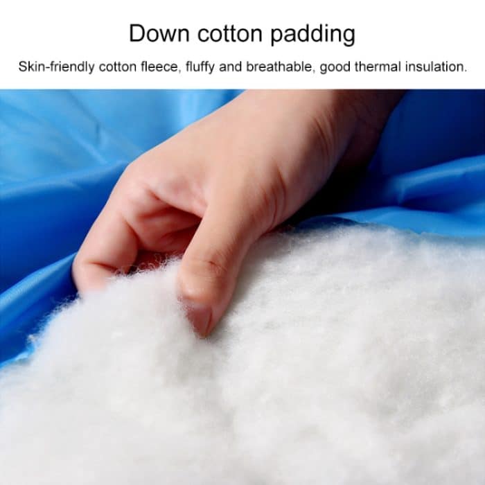 Outdoor-Camping-Schlafsack, gespleißtes Baumwoll-Schlafbett für den Innenbereich, Größe: 210 x 80 cm, Gewicht: 2,2 kg, 2.2kg – Bild 6