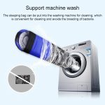 Outdoor-Camping-Schlafsack, gespleißtes Baumwoll-Schlafbett für den Innenbereich, Größe: 210 x 80 cm, Gewicht: 2,2 kg, 2.2kg – Bild 7