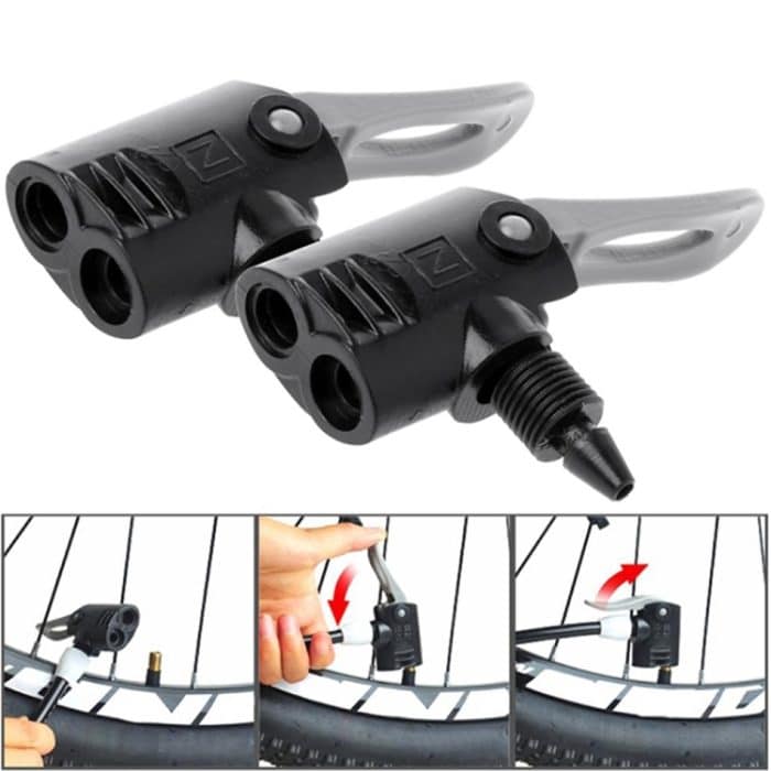 10 PCS HONOR Fahrrad Aufblasbarer Zylinder Luftpumpe Düsenclip – Bild 1