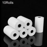 10 Rolls 57 x 25mm Register Paper-Empfang thermisches Papierdrucketikett