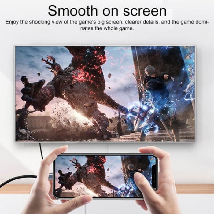 2 in 1 4K 60Hz HDMI-Stecker auf USB-C / Typ-C-Ladung + USB-C / Typ-C-Buchsenadapter – Bild 9