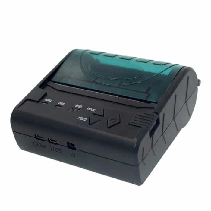 Tragbarer thermischer Bluetooth-Ticketdrucker POS-8003 ， Maximal unterstütztes thermisches Papierformat: 80 x 50 mm – Bild 3