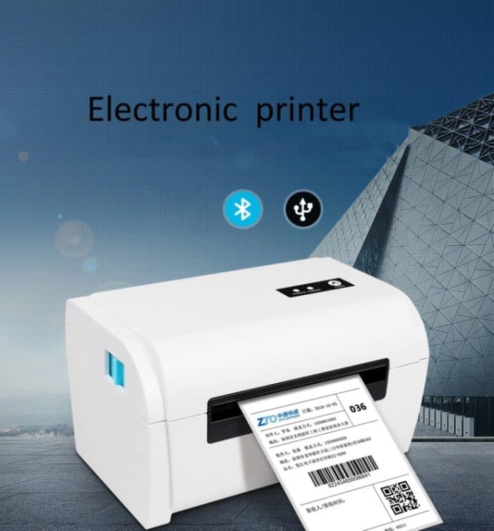 ZJ-9200 Tragbarer USB-Anschluss Thermischer Bluetooth-Ticketdrucker mit Halter – Bild 7