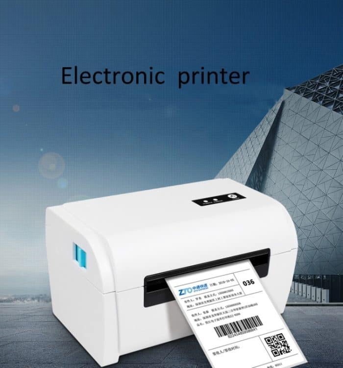 Tragbarer USB-Port-Thermoticketdrucker ZJ-9200 mit Halter – Bild 7